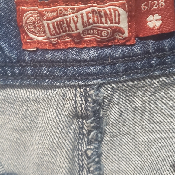 Lucky Brand Women's Light Blue Cropped Jeans - Picture 3 of 4